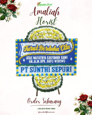 Papan Bunga Duka di Apitalawu