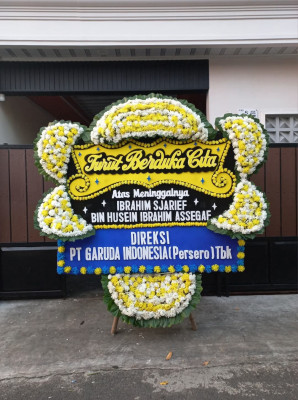 Papan Bunga Duka di Apitalawu